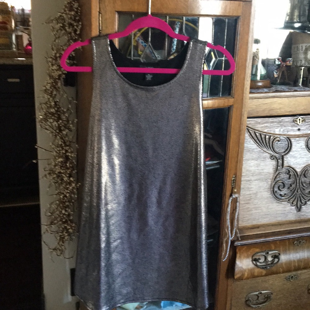 Shimmery tank top